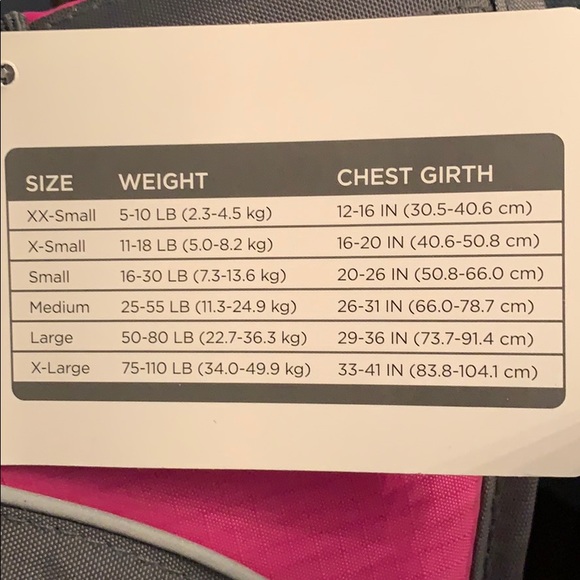 Good2Go Dog Flotation Vest Sz XS & S *CHARITY* - Picture 8 of 11